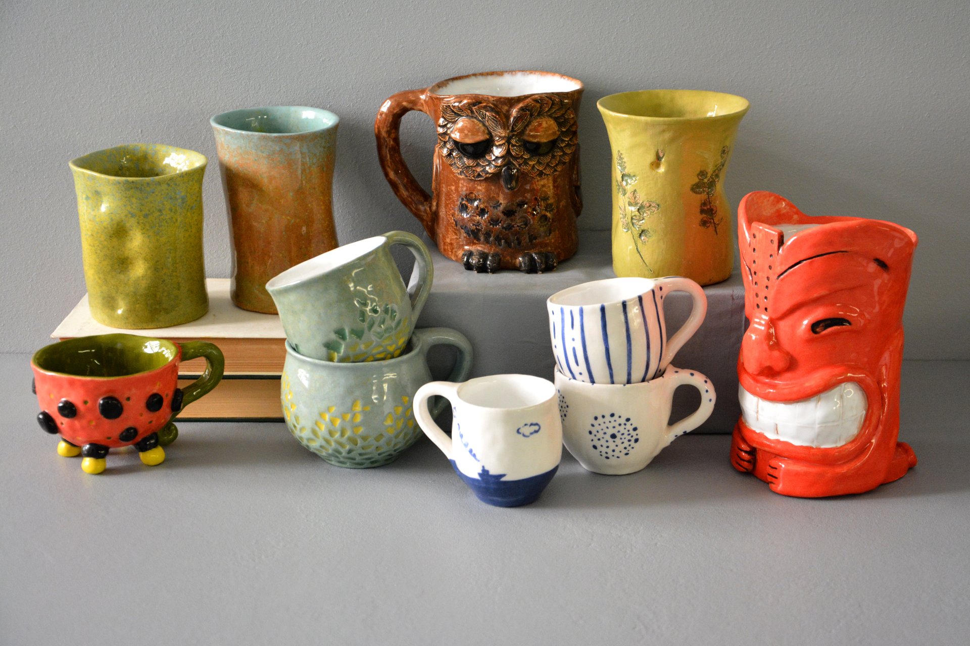 Handmade Ceramic cups mugs and Glasses