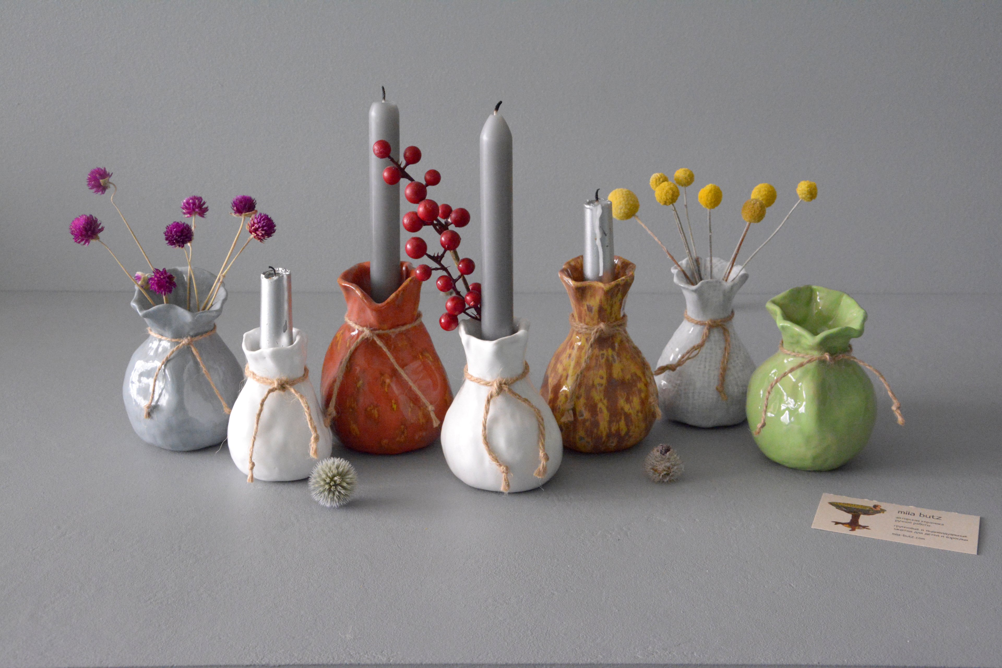 Candle vases