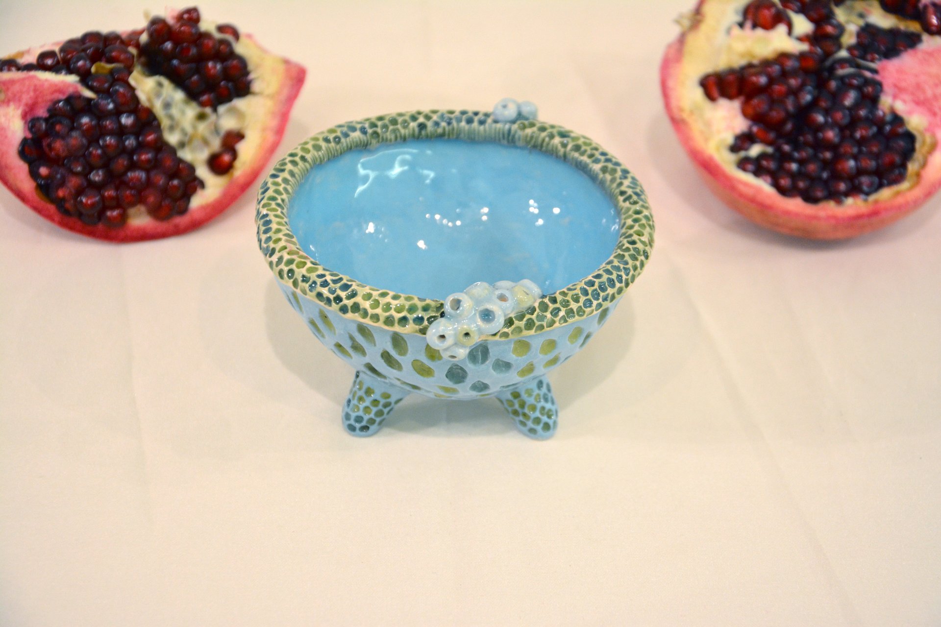 Пиала с морских глубин Стилизация рифа - Пиалы и Соусницы, высота - 6,5 см, диаметр - 11 см, фото 3 из 3.