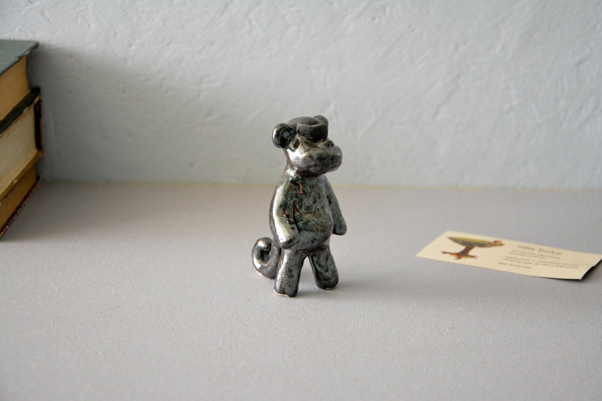 Робото-Обезьянка - Звери и птицы, высота - 9 см, фото 2 из 4.