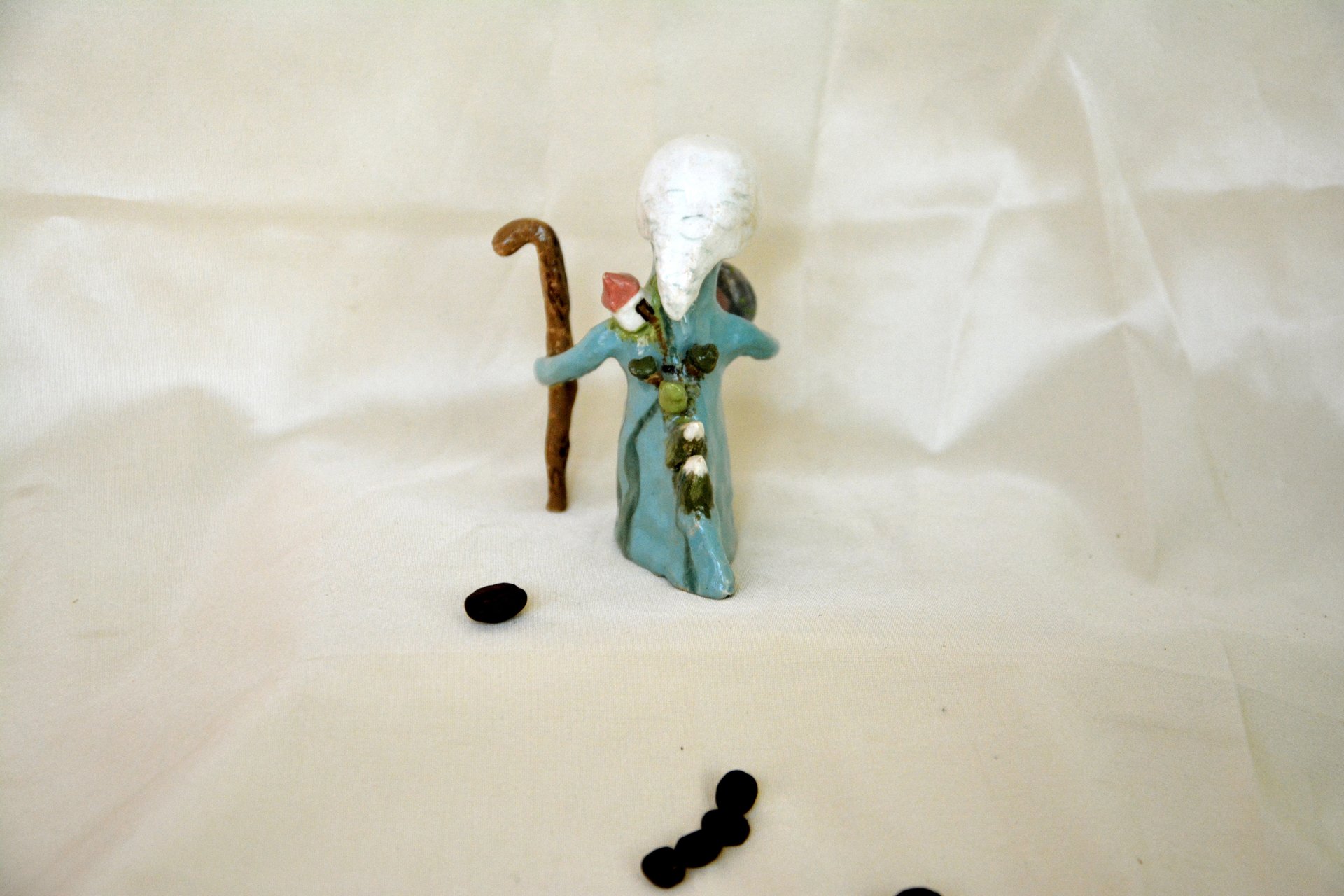 Дух горных рек - Фантастические существа керамические, высота - 9,5 см, фото 3 из 3.