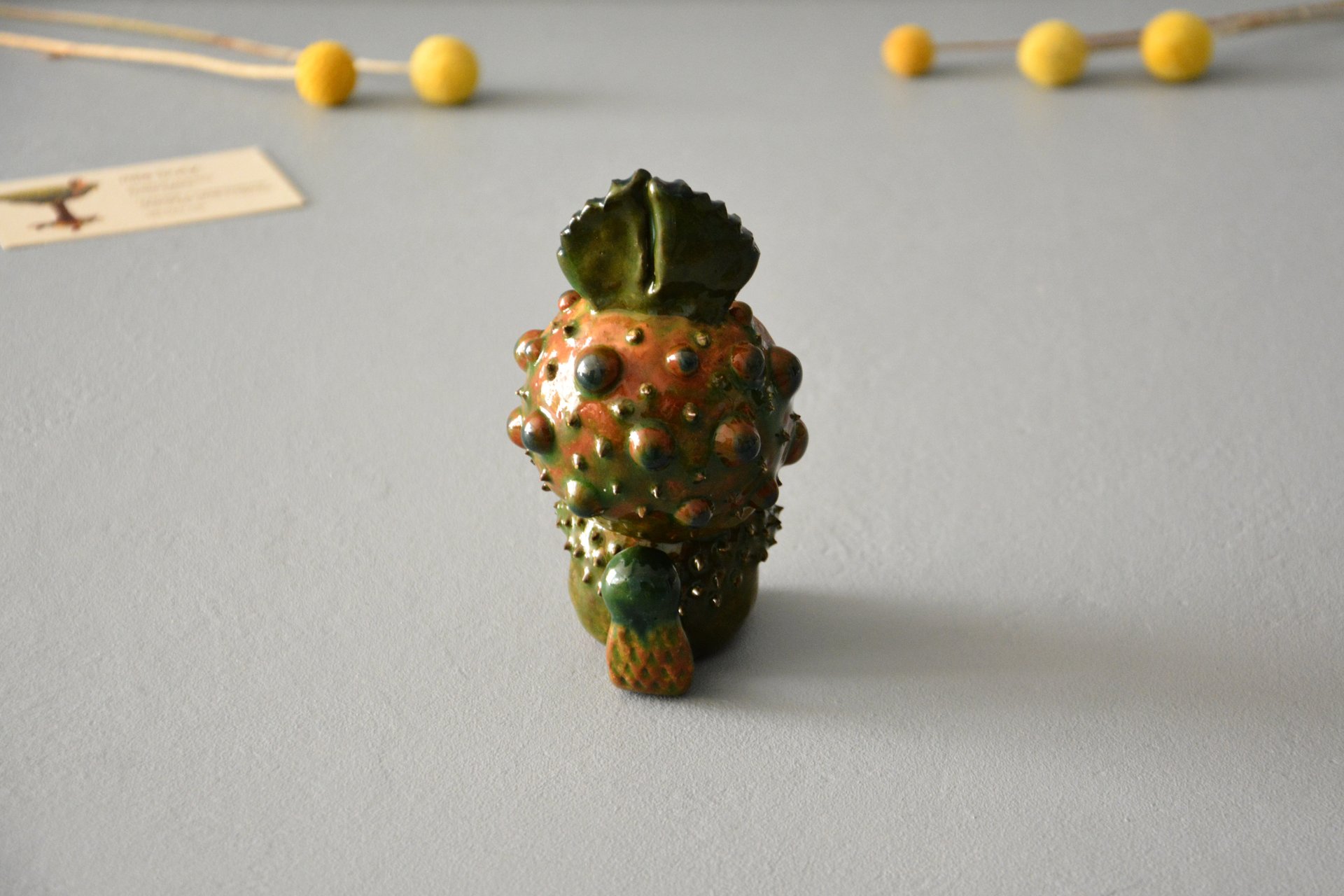 Figurine fantastic creature Cute Wart-bearded, height - 13 cm, photo 6 of 6.