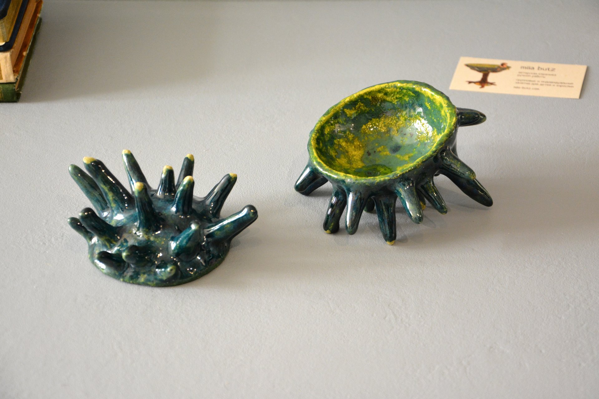 Spikes - Ceramic Candl-holders, diameter - 10 cm, photo 7 of 7.