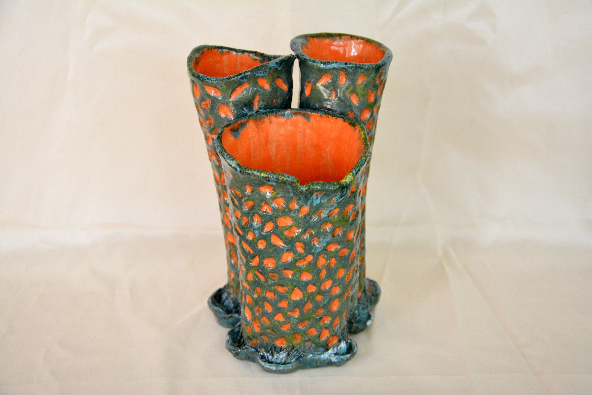 Decorative Vase Coral Reef, height - 20 cm, photo 3 of 3. 1177.