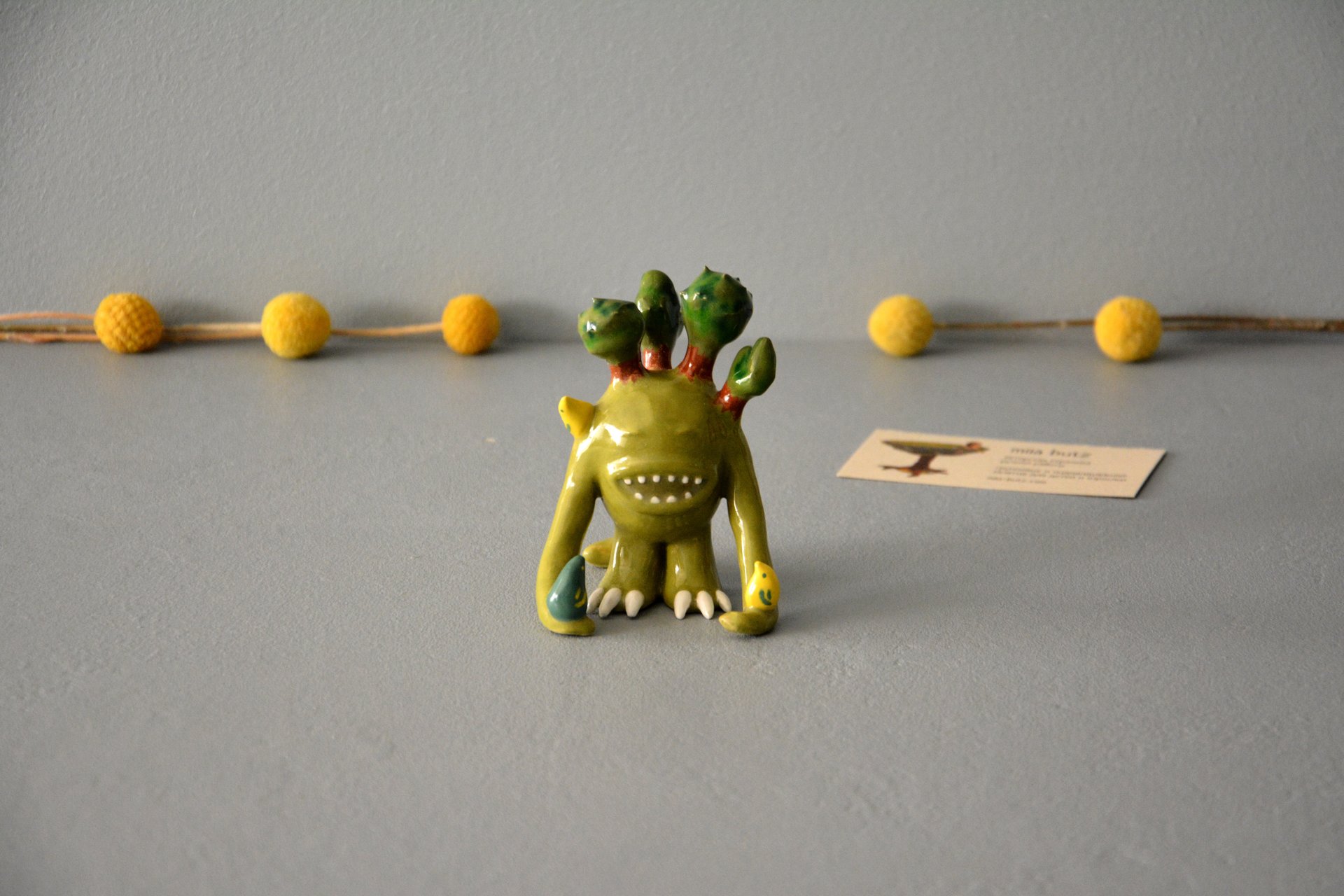 Unusual statuette Forest Guardian, height - 10 cm, photo 1 of 6.