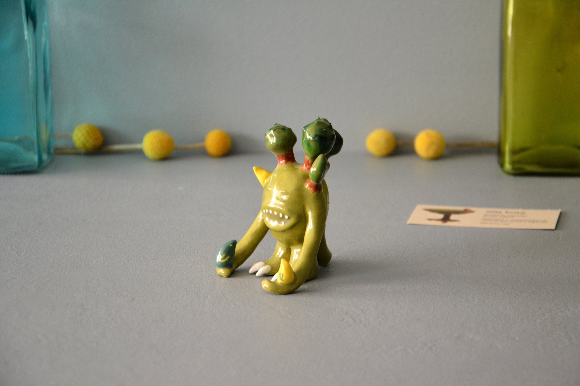 Unusual statuette Forest Guardian, height - 10 cm, photo 2 of 6.