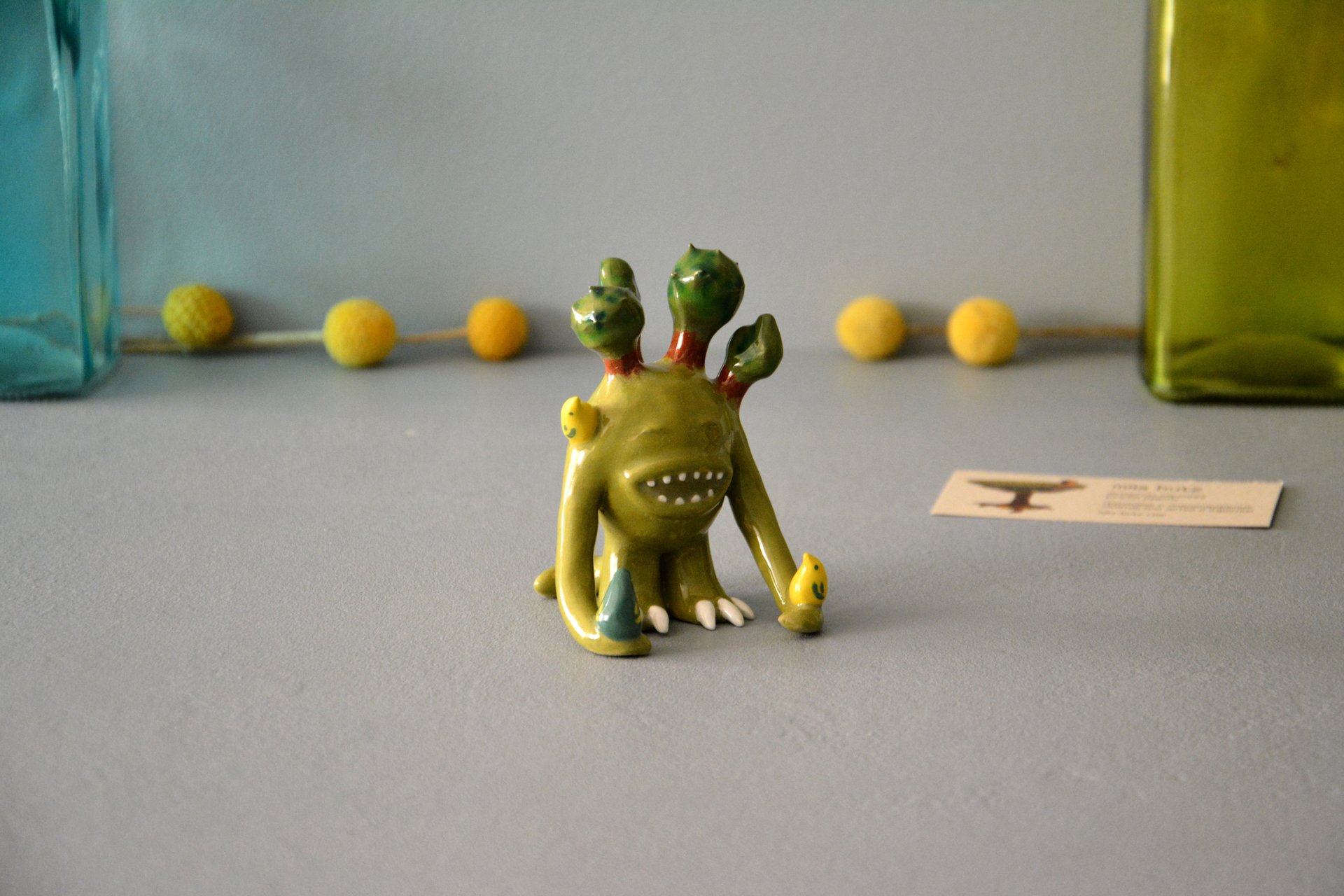 Unusual statuette Forest Guardian, height - 10 cm, photo 4 of 6.