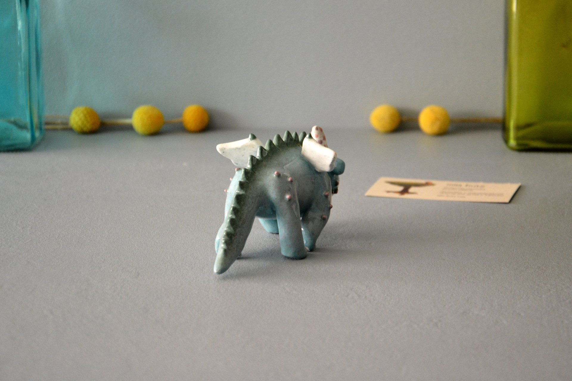 Unusual statuette Winged creature, height - 8 cm, photo 3 of 6.