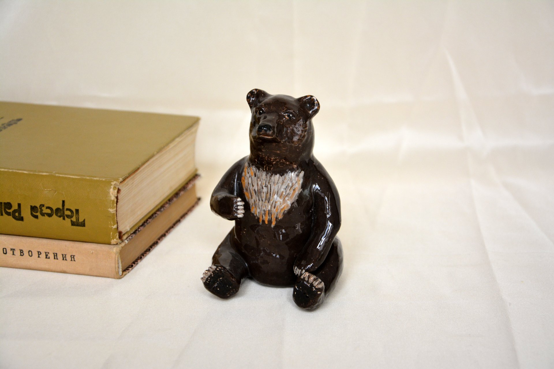 Bear-toed - Animals and birds, height - 11 cm, photo 2 of 2.