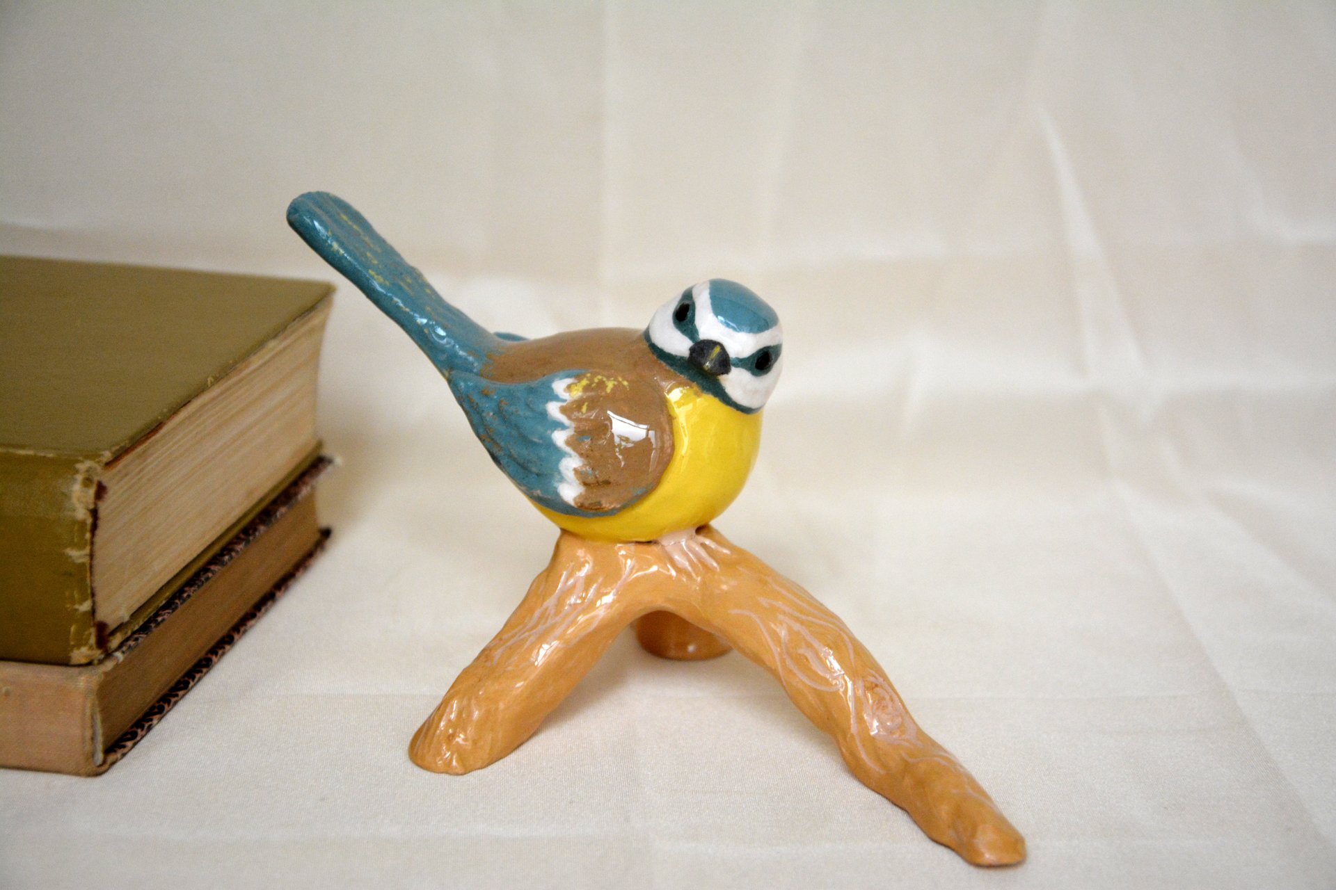 Птичка — Синичка - Звери и птицы, высота - 10 см, фото 1 из 2.