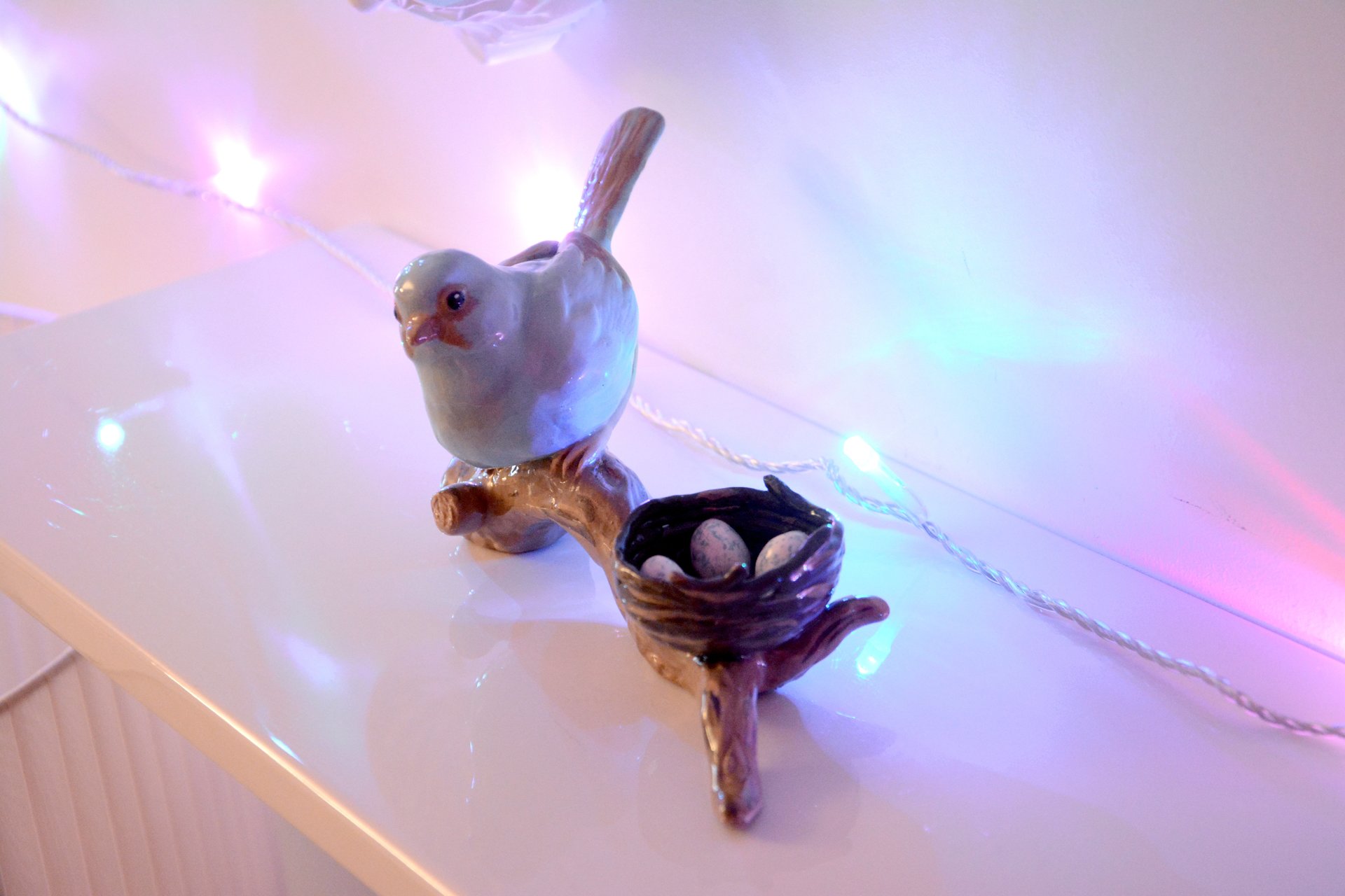 Птичка  Голубичка - Звери и птицы, высота - 11 см, фото 2 из 2.