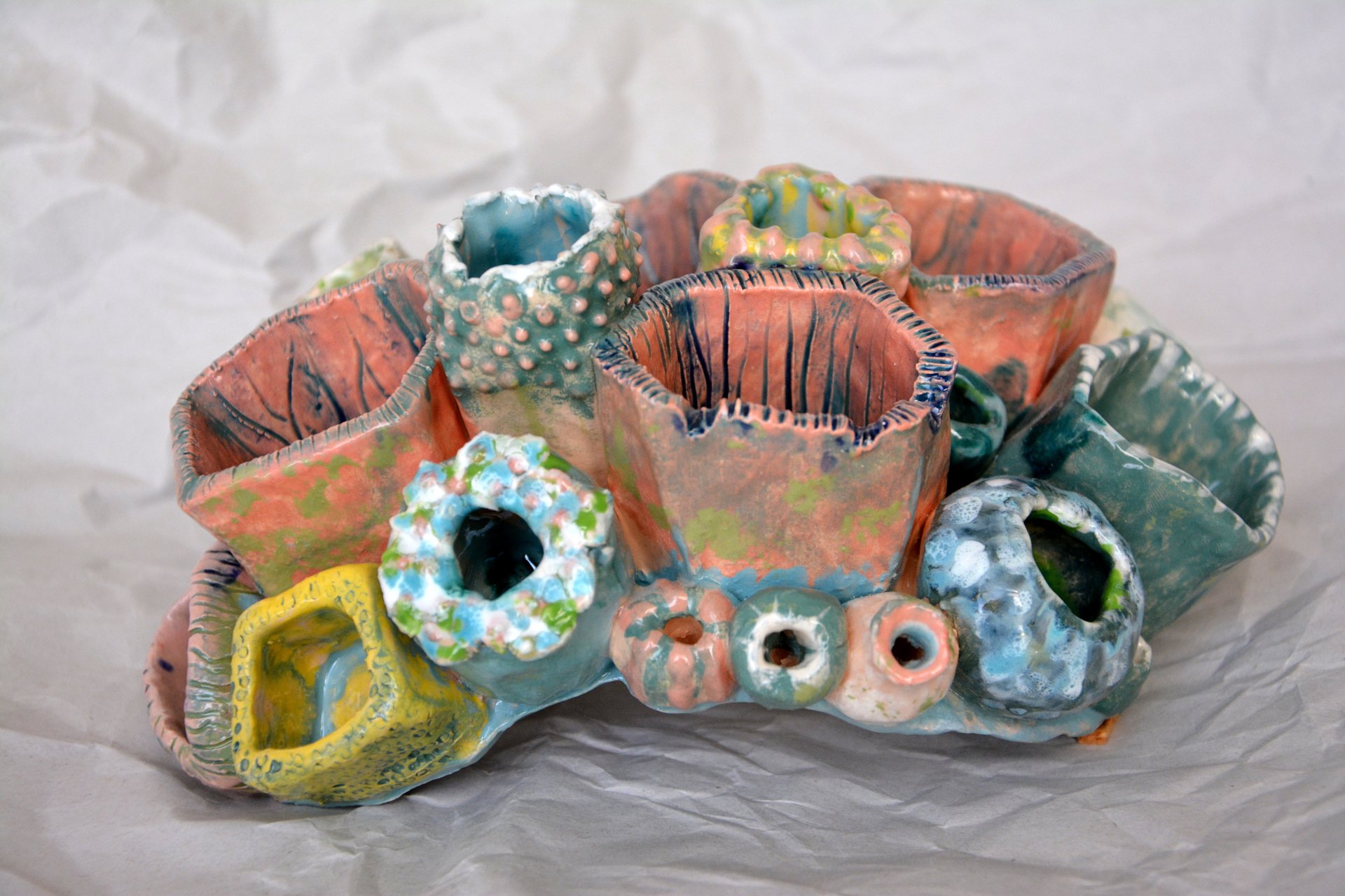 Коралл Кораллович I - Для аквариумов керамика, 19 см * 15 см * 13 см, фото 3 из 5.