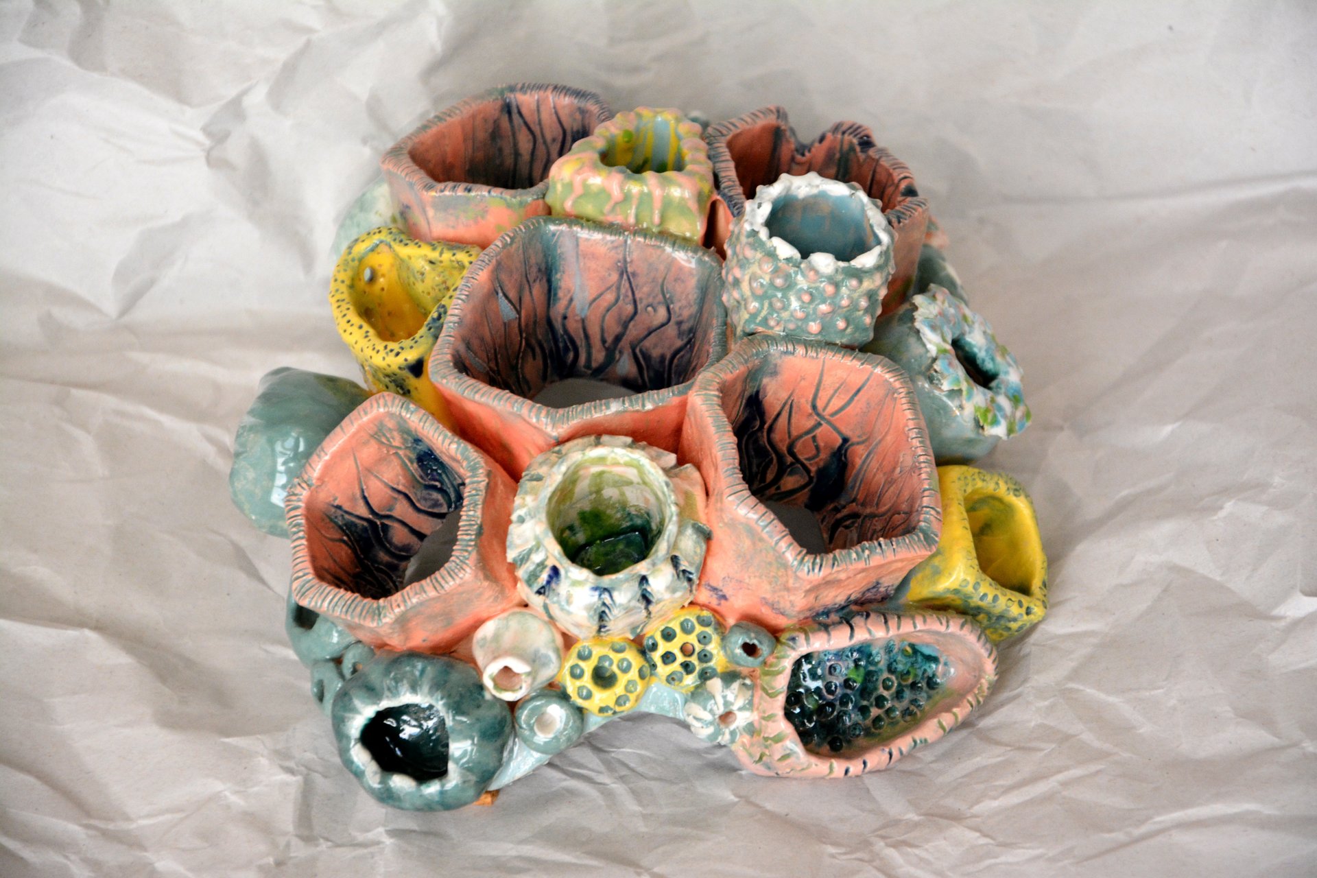 Коралл Кораллович I - Для аквариумов керамика, 19 см * 15 см * 13 см, фото 2 из 5.