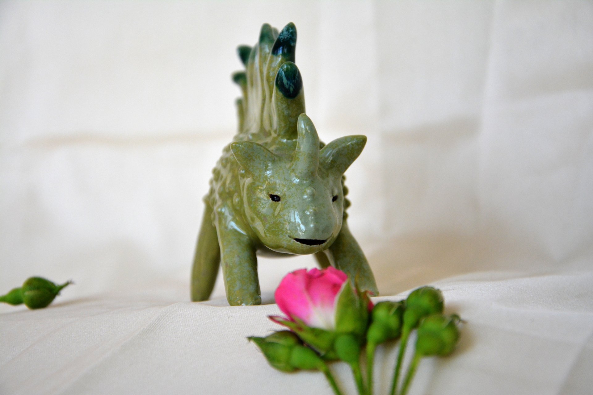 Травозавр - Фантастические существа керамические, высота - 6 см, фото 6 из 6.