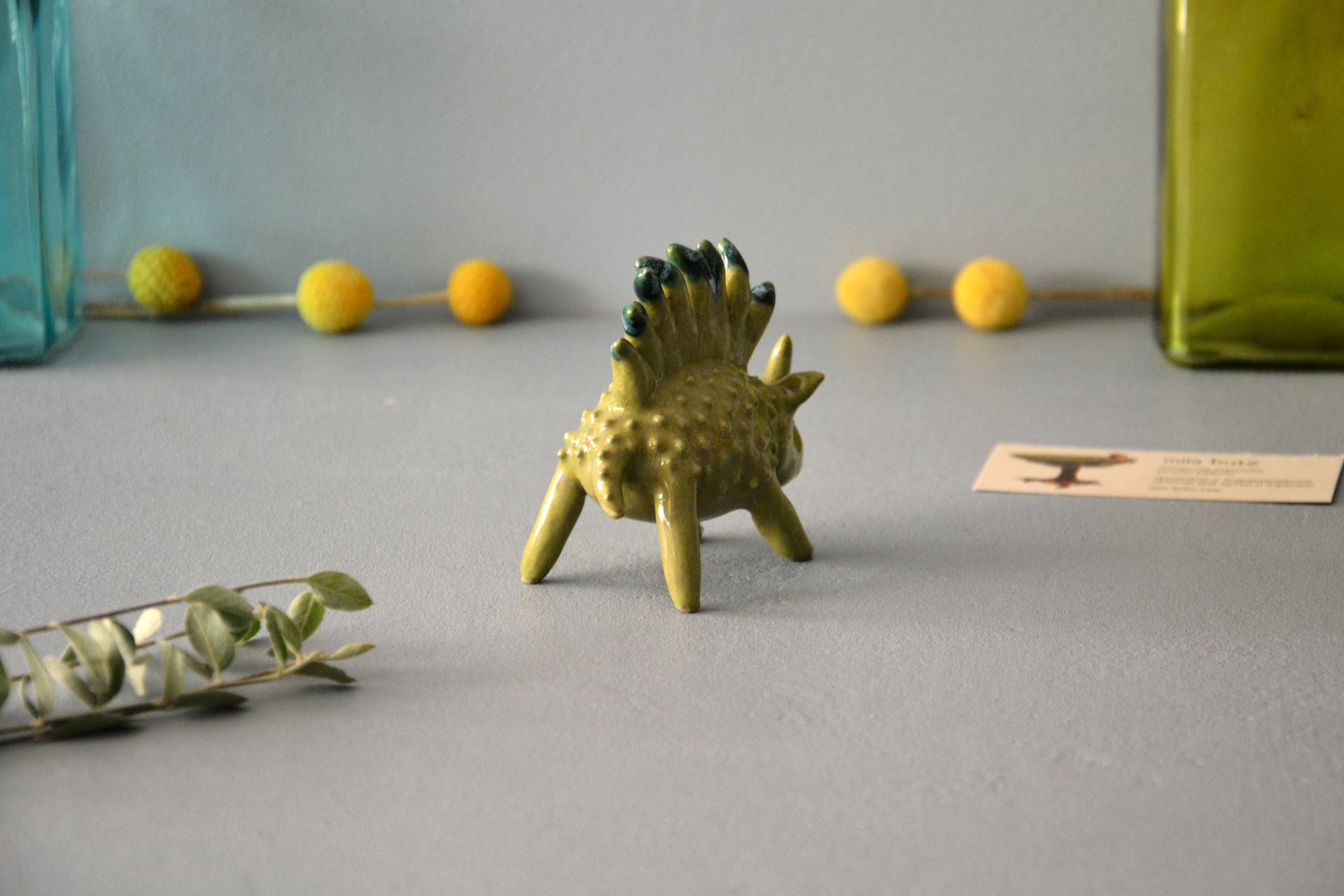 Травозавр - Фантастические существа керамические, высота - 6 см, фото 5 из 6.