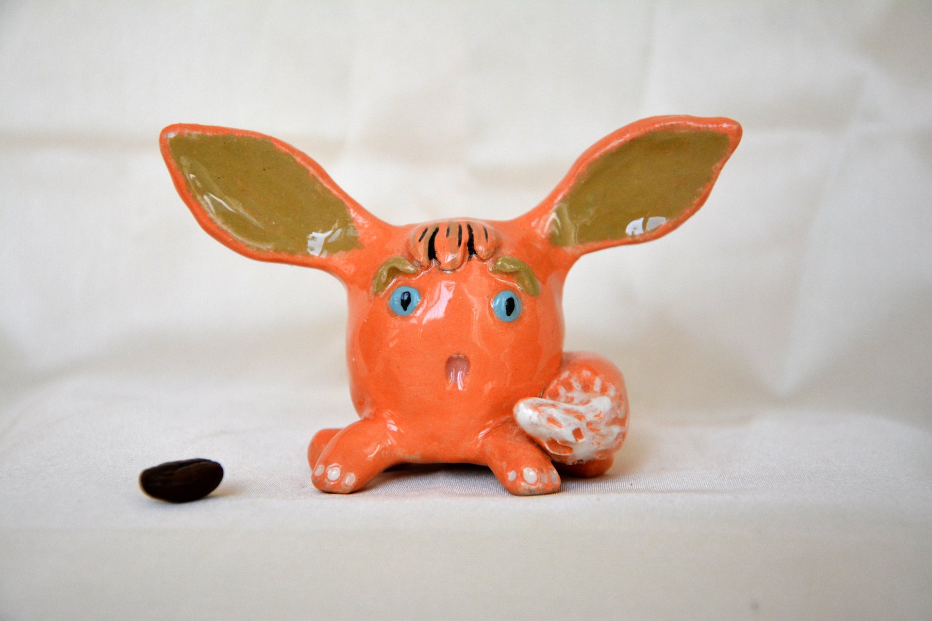 CuteEared - Ceramic fantastic creatures, height - 5 cm, photo 4 of 4.