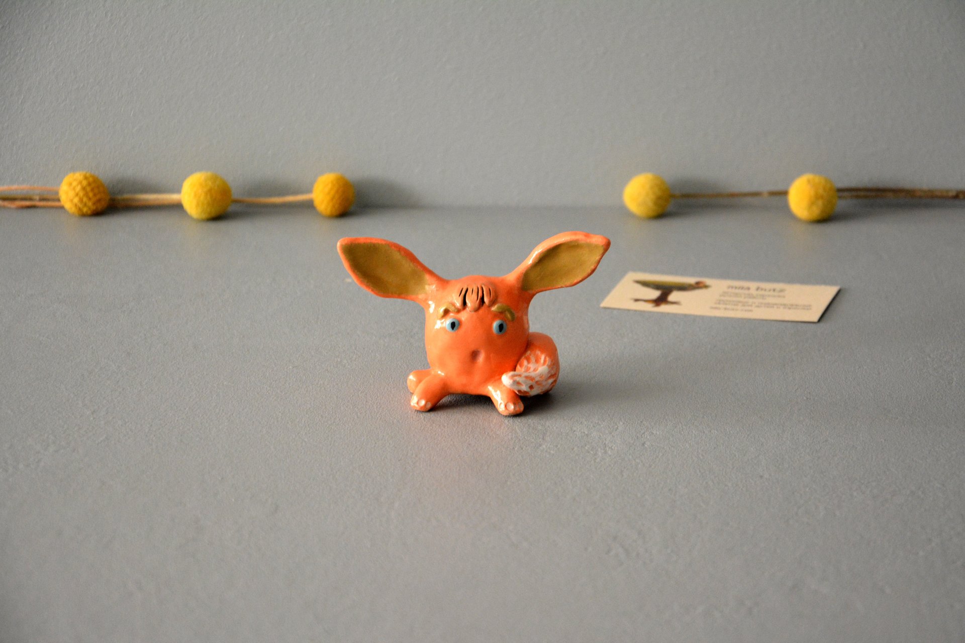 CuteEared - Ceramic fantastic creatures, height - 5 cm, photo 1 of 4.