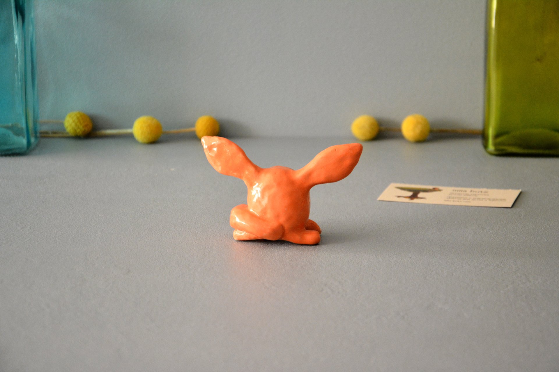 CuteEared - Ceramic fantastic creatures, height - 5 cm, photo 3 of 4.