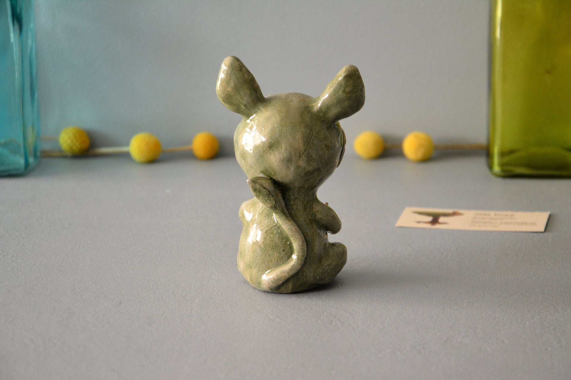 Фигурка фантастического существа Бородач, высота - 12 см, фото 6 из 6.