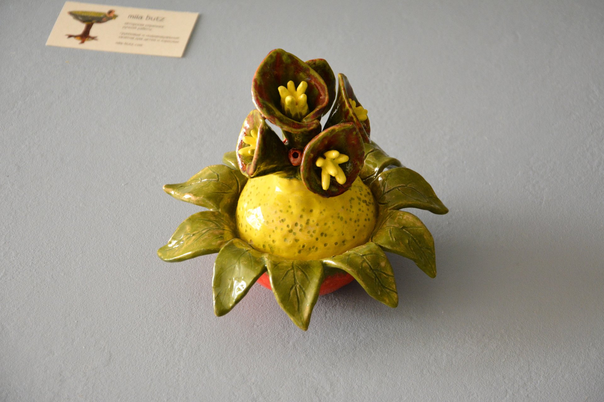 Baoliya - Ceramic other figures, height - 12 cm, photo 1 of 4.