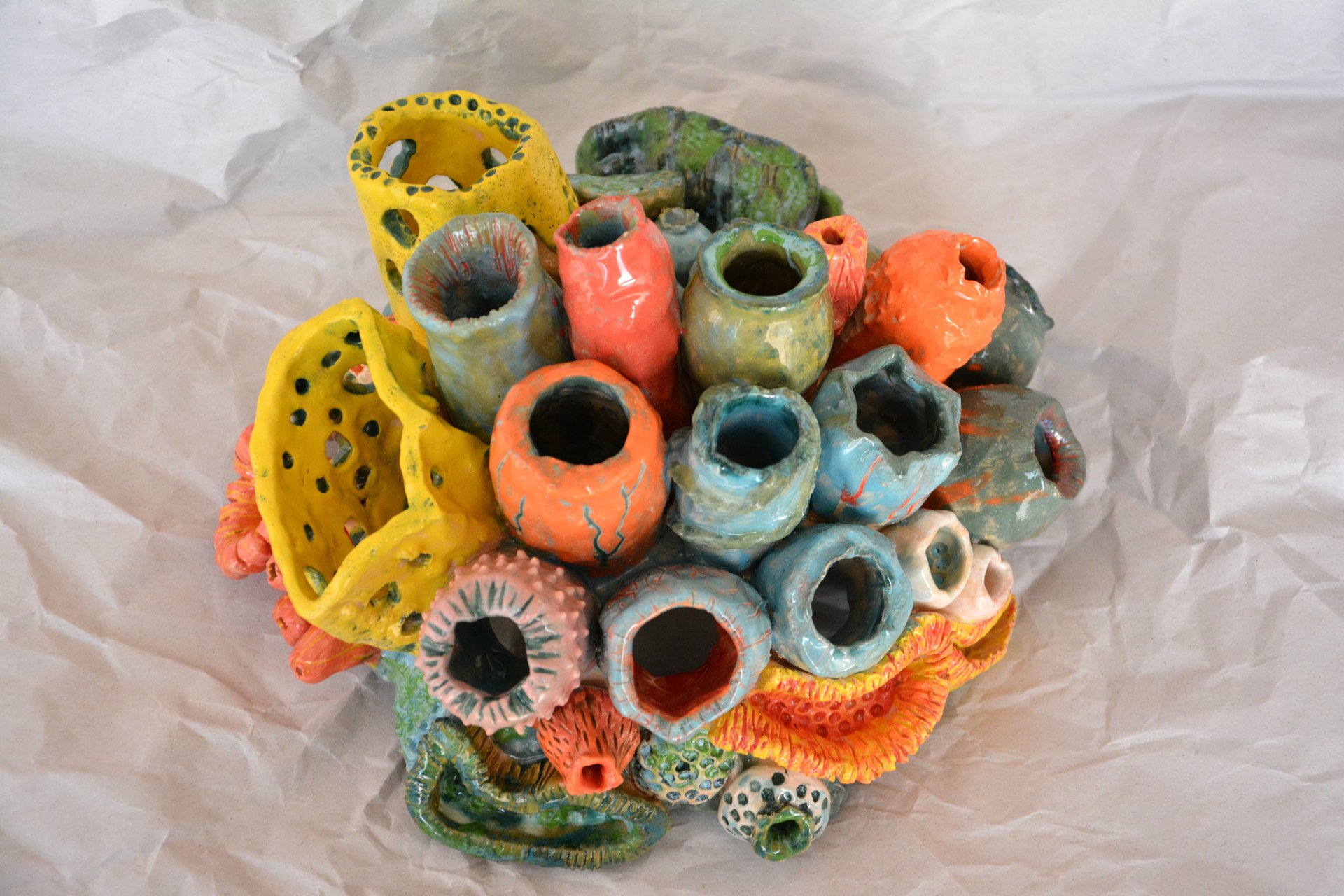 Coral Coralovich II - Ceramic for aquarium, 20 cm * 17 cm * 15 cm, photo 5 of 5.