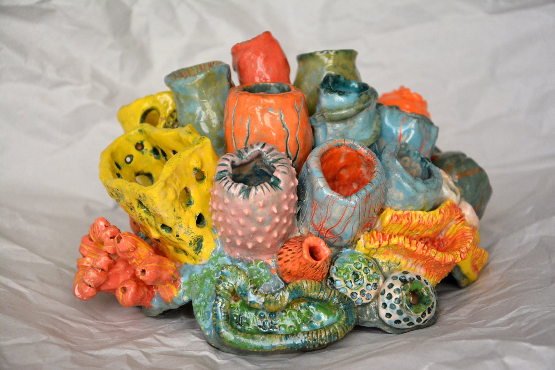 Coral Coralovich II - Ceramic for aquarium, 20 cm * 17 cm * 15 cm, photo 1 of 5.