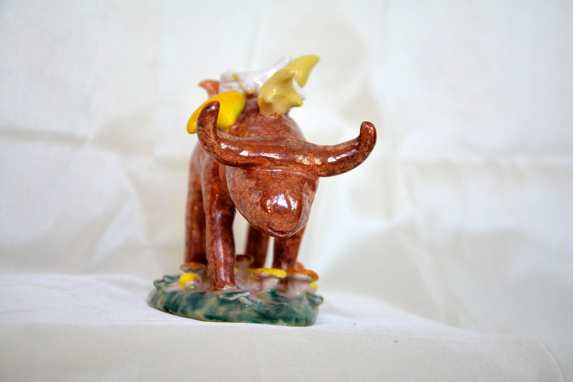 Taurus — the incipience of life - Animals and birds, height - 9 cm, photo 1 of 3.